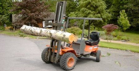 Ausa Rough Terrain Fork Lift Truck